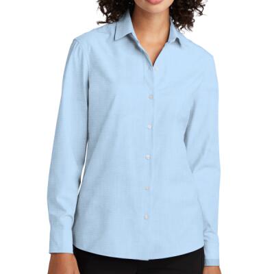 Women's Long Sleeve Stretch Woven Shirt Thumbnail
