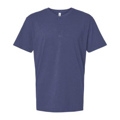 Unisex CVC Henley Tee Thumbnail