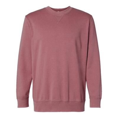 Unisex Vintage Wash Fleece Crewneck Sweatshirt Thumbnail