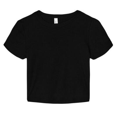 Women's Micro Rib Baby Tee Thumbnail