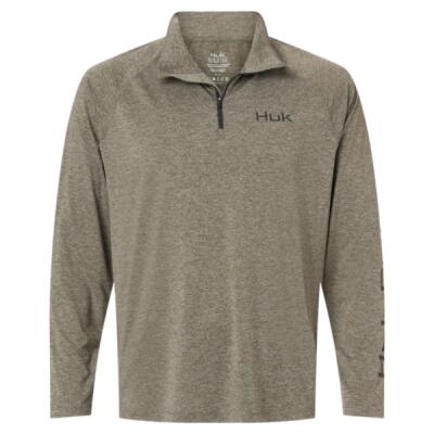 Men's Airweight Heather Quarter-Zip Pullover Thumbnail