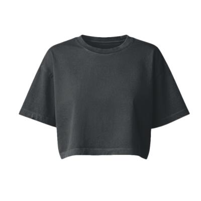 Women's Garment-Dyed Cropped Tee Thumbnail