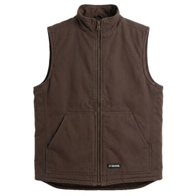 Women's Sherpa-Lined Softstone Duck Vest Thumbnail
