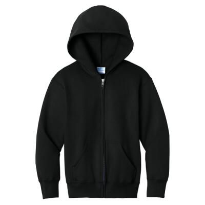 Youth Core Fleece Full Zip Hooded Sweatshirt Thumbnail