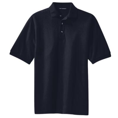 Tall Heavyweight Cotton Pique Polo Thumbnail