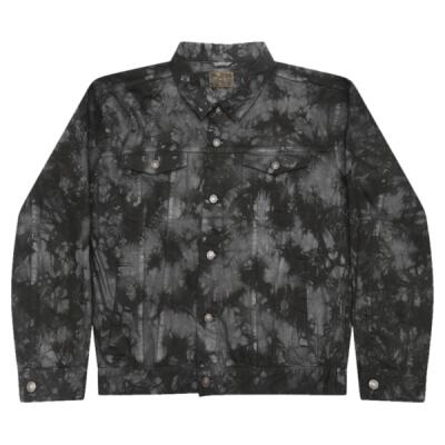 Unisex Tie-Dyed Denim Jacket Thumbnail