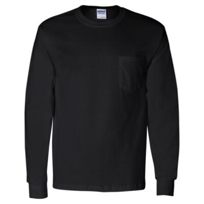 Unisex Ultra Cotton® Long Sleeve Pocket T-Shirt Thumbnail