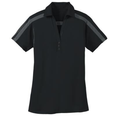 Women's Silk Touch Performance Colorblock Stripe Polo Thumbnail