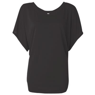 Women’s Flowy Draped Dolman Tee Thumbnail