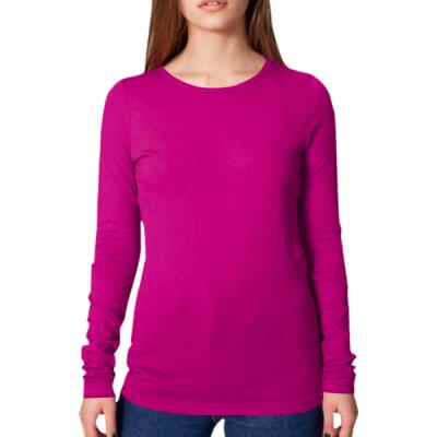 6307 Sheer Jersey L/S T-Shirt Thumbnail