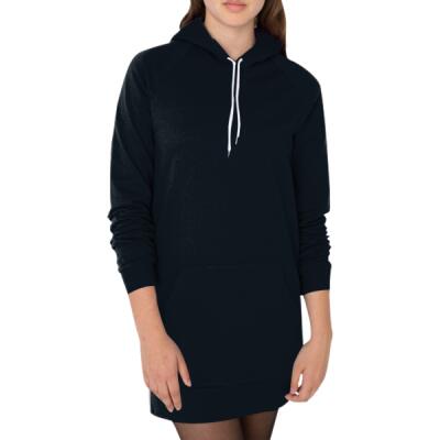 5398 California Fleece Pullover Raglan Hoody Dress Thumbnail
