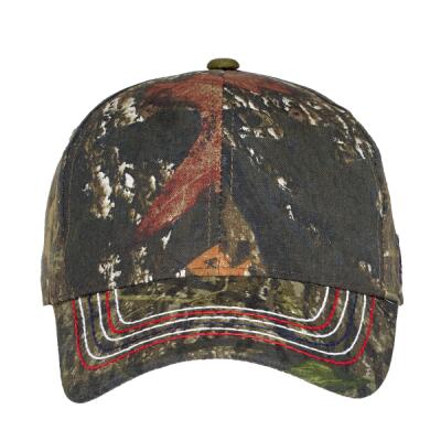 Americana Contrast Stitch Camouflage Cap Thumbnail