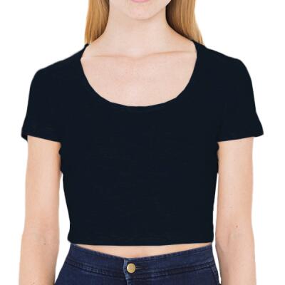4380 Baby Rib Crop T-Shirt Thumbnail