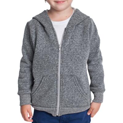 RSAMT197 Toddler Salt and Pepper Zip Hoody Thumbnail