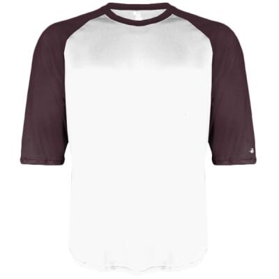 Men's B-Core Three-Quarter Sleeve Baseball T-Shirt Thumbnail