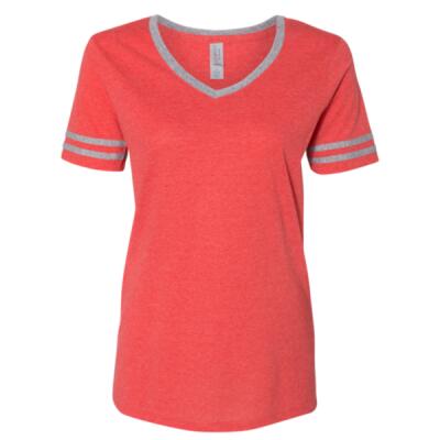 Women's Varsity Triblend V-Neck T-Shirt Thumbnail