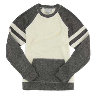 Women's Cozy Contrast Fleece Crewneck Pullover Thumbnail