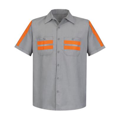 Men's Enhanced Visibility Industrial Work Shirt Thumbnail