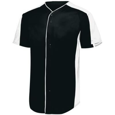 Men's Full Button Baseball Jersey Thumbnail