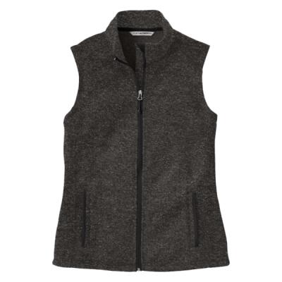 Women's Sweater Fleece Vest Thumbnail