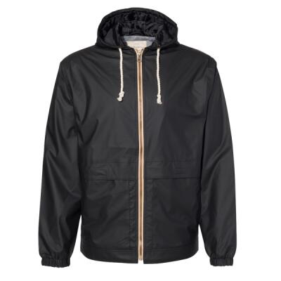 Unisex Vintage Hooded Rain Jacket Thumbnail