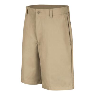 Men's Cotton Casual Plain Front Shorts Thumbnail