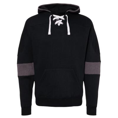 Men's Sport Lace Colorblocked Fleece Hooded Sweatshirt Thumbnail
