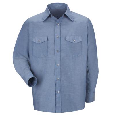 Men's Tall Deluxe Western Style Long Sleeve Shirt Thumbnail