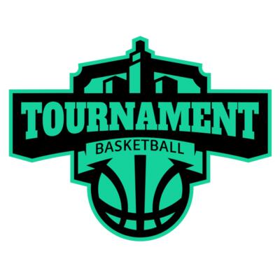 Tournament Basketball logo template Thumbnail