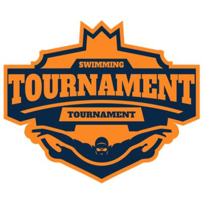Swimming Tournament logo template Thumbnail