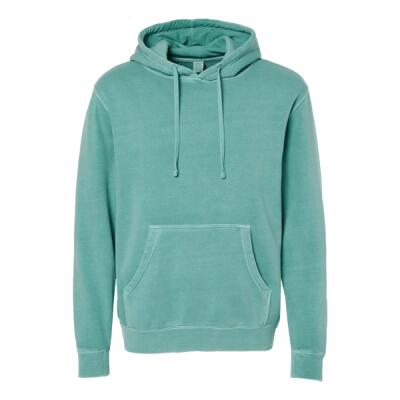 Midweight Pigment-Dyed Hooded Sweatshirt Thumbnail