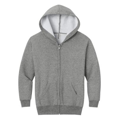Youth NuBlend ® Full Zip Hooded Sweatshirt Thumbnail
