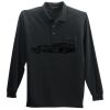 Long Sleeve Silk Touch Polo with Pocket Thumbnail