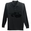 Long Sleeve Silk Touch Polo with Pocket Thumbnail