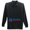 Long Sleeve Silk Touch Polo with Pocket Thumbnail