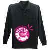 Long Sleeve Silk Touch Polo with Pocket Thumbnail
