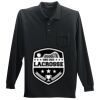 Long Sleeve Silk Touch Polo with Pocket Thumbnail