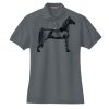 Women's Heavyweight Cotton Pique Polo Thumbnail