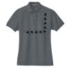 Women's Heavyweight Cotton Pique Polo Thumbnail
