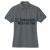 Women's Heavyweight Cotton Pique Polo Thumbnail