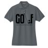 Women's Heavyweight Cotton Pique Polo Thumbnail