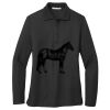 Women's Silk Touch Long Sleeve Polo Thumbnail