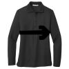 Women's Silk Touch Long Sleeve Polo Thumbnail