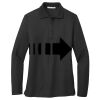 Women's Silk Touch Long Sleeve Polo Thumbnail