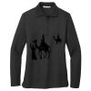 Women's Silk Touch Long Sleeve Polo Thumbnail