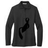 Women's Silk Touch Long Sleeve Polo Thumbnail