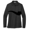 Women's Silk Touch Long Sleeve Polo Thumbnail