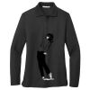Women's Silk Touch Long Sleeve Polo Thumbnail